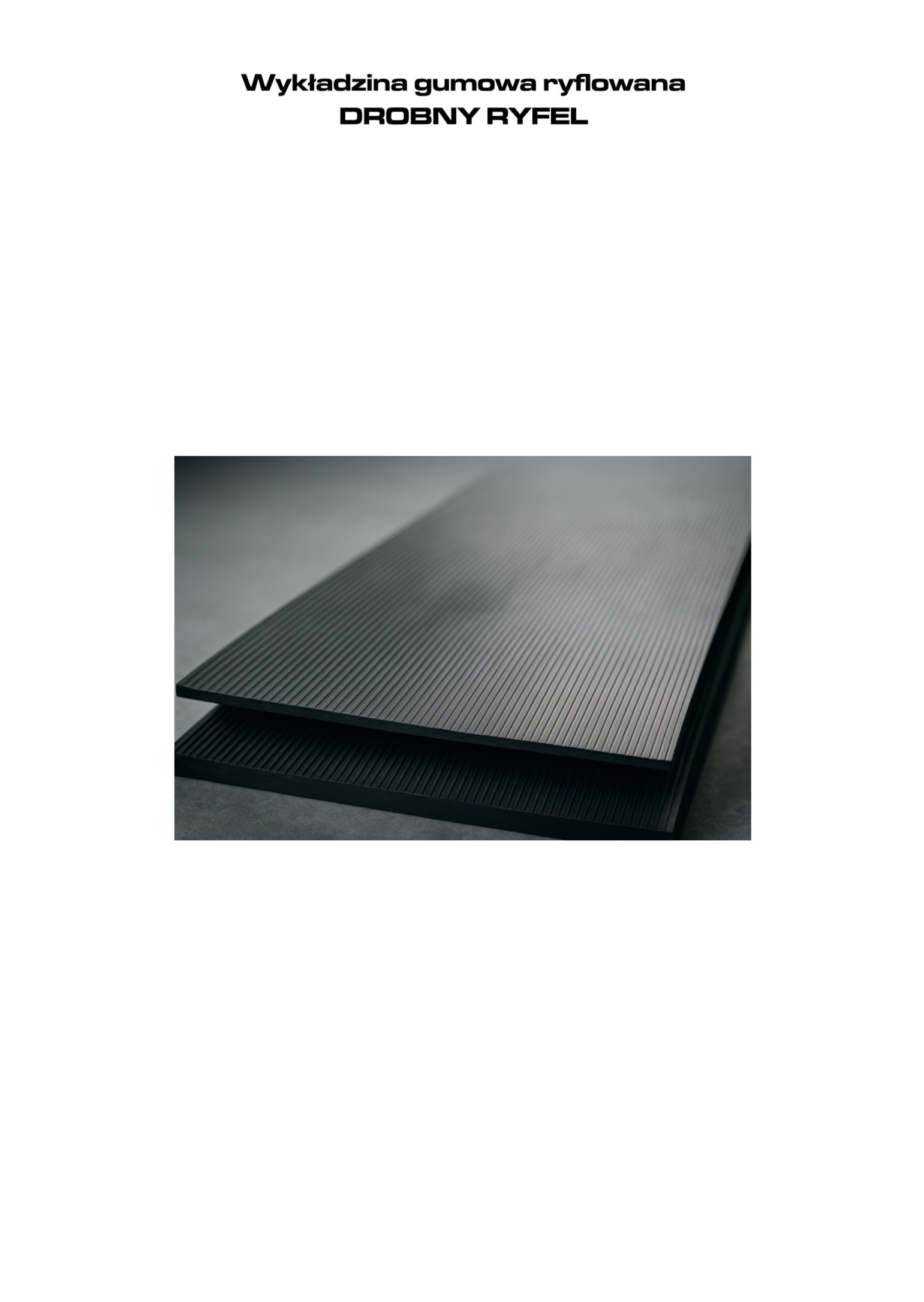 Materiał archiwalny Gumoplast: Ryfel drobny / cienki
